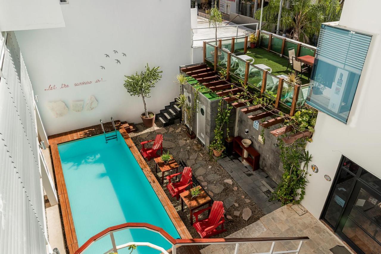 Casa Ticul Hotel Boutique - 5Th Ave (Adults Only) Playa del Carmen Buitenkant foto The pool at the hotel