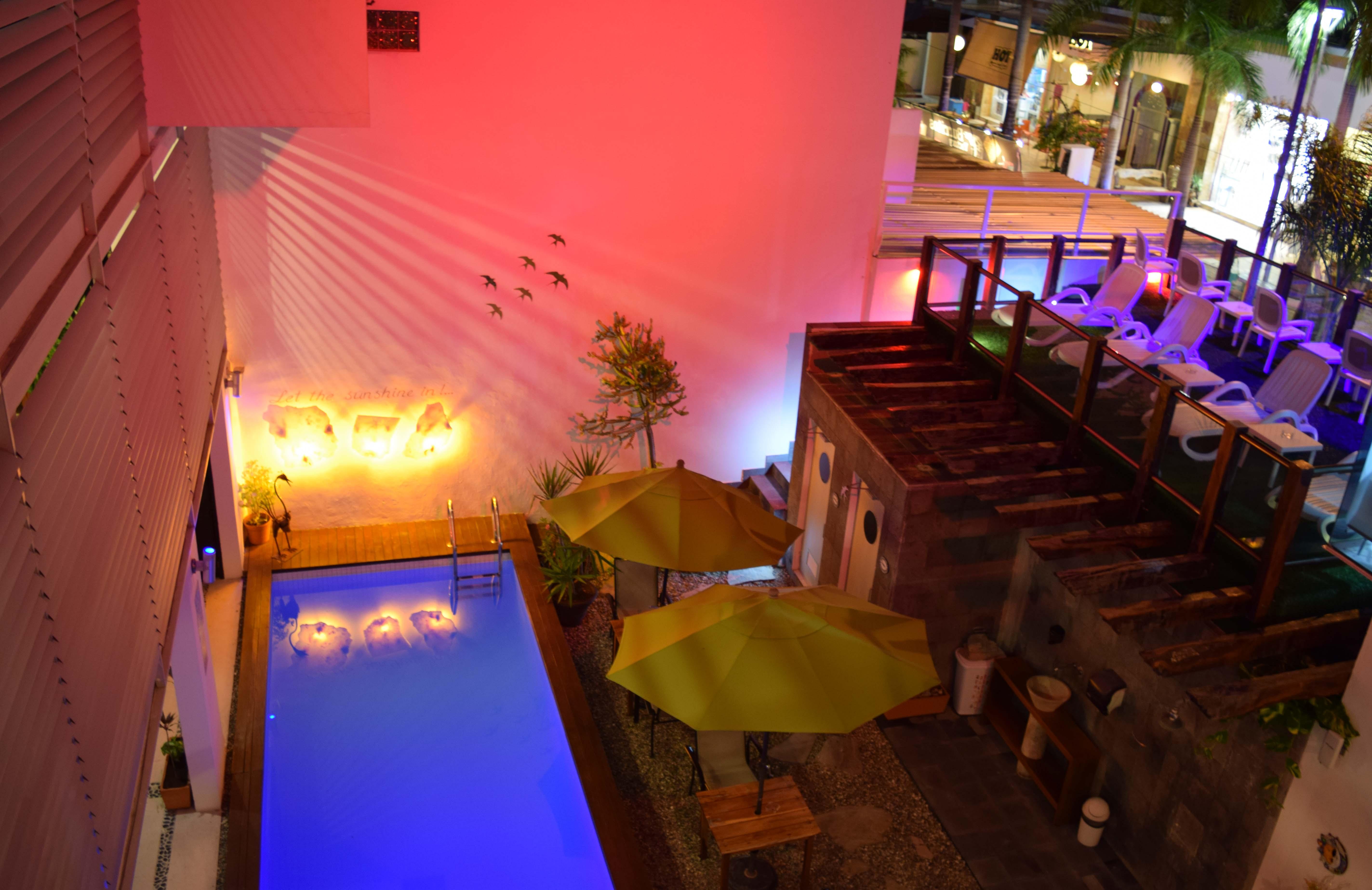 Casa Ticul Hotel Boutique - 5Th Ave (Adults Only) Playa del Carmen Buitenkant foto The pool at the hotel