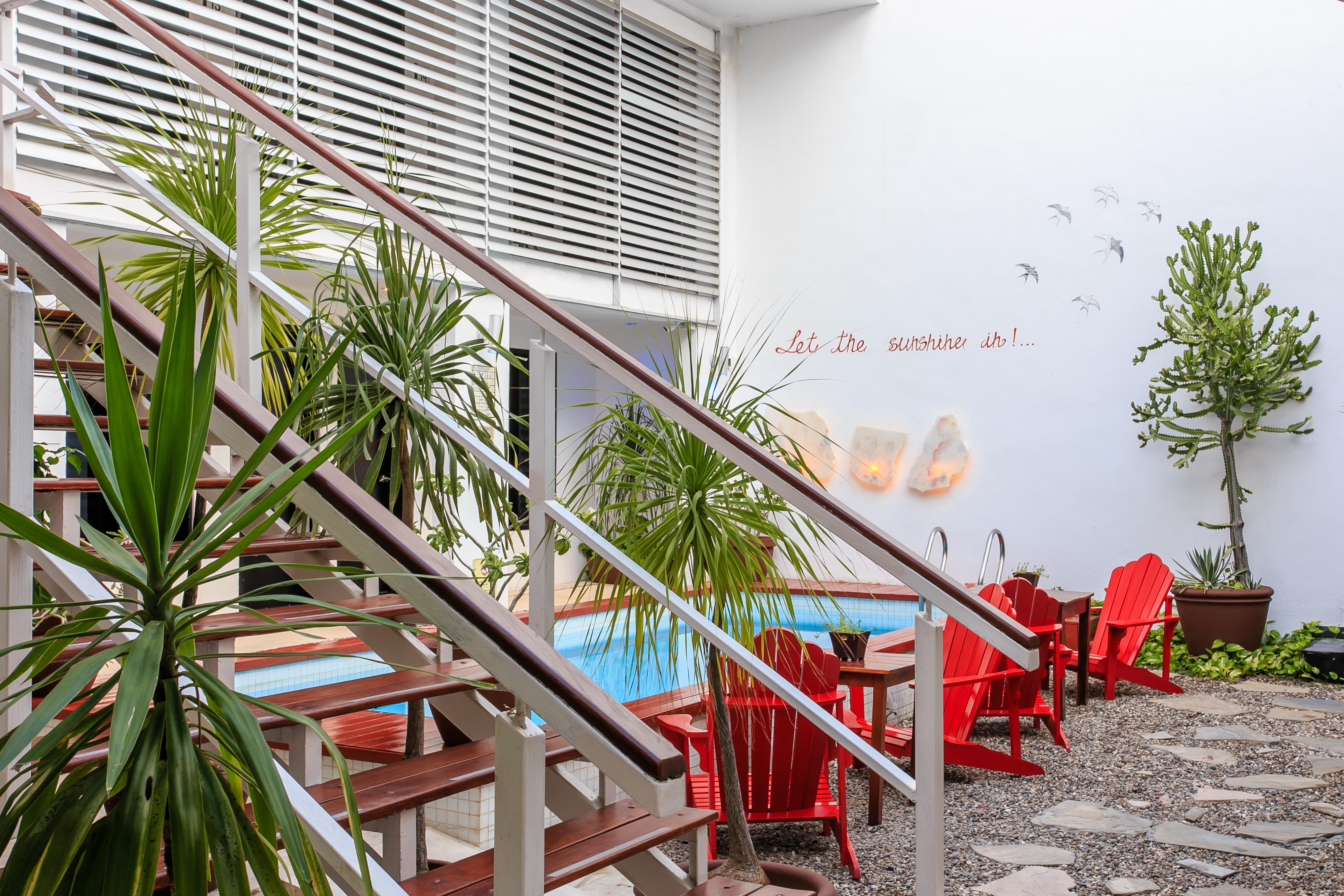 Casa Ticul Hotel Boutique - 5Th Ave (Adults Only) Playa del Carmen Buitenkant foto The pool at the hotel
